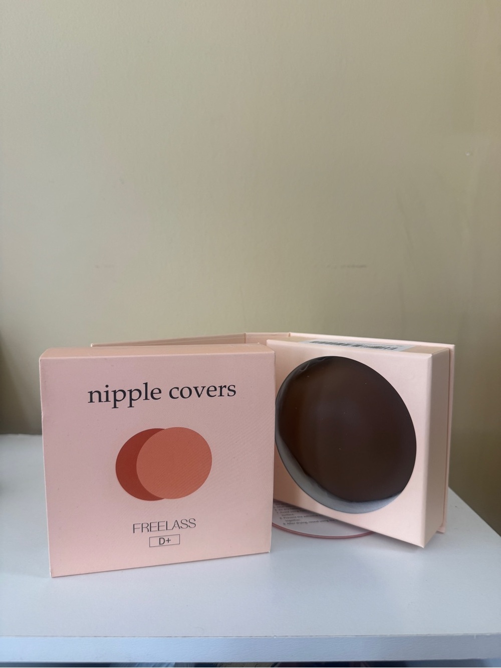 FREELASS Nipple Covers for dark skin, D+ size